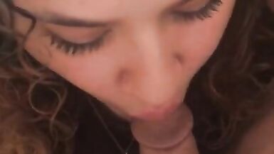 Cute Latina Mom Sucks me for a little Change - 6 image