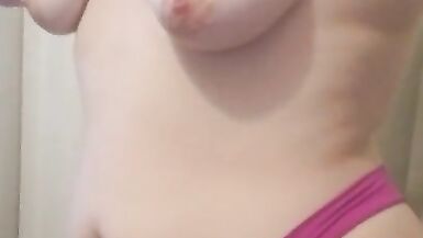 Horny Inexperienced MILF Playing with Pink Pussy - 2 image