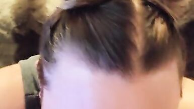 I Surprised Daddy with a Blow Job. do you like my Bunny Ears? - 3 image