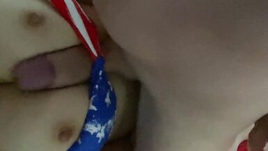 Tit Fuck with Stranger from Beach and Cum on Natural Big Boobs BeachyNicola - 11 image