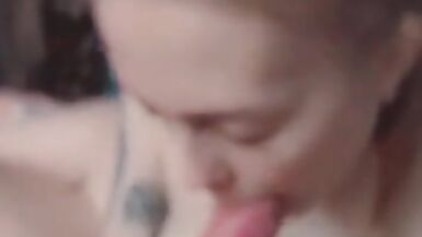 Sucks her Boyfriend's Cock and Gets Pleasure from his Sperm - 11 image