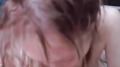 Sucks her Boyfriend's Cock and Gets Pleasure from his Sperm - 6 image