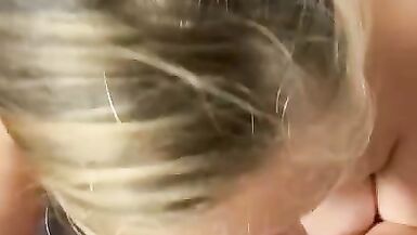 POV Sucking my Husbands Dick - 6 image
