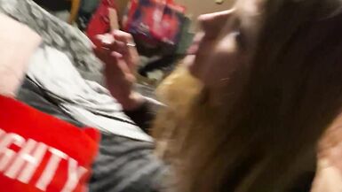 Wife Sucks Husbands Cock while the Neighbor Fucks her SPLITROAST - 6 image