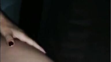 Sarah fucks me with a big strap-on at the swingers club - 4 image