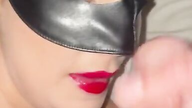 Cock Worship : MILF Fucking Loved Cock in her Mouth - 12 image