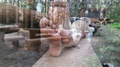 Foot Fetish - Jerk Off On My Tasty Feet - 9 image