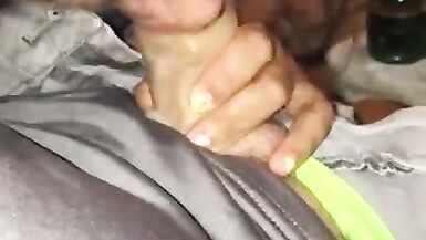 Latina Can’t Stop Sucking my Fat Cock - 6 image