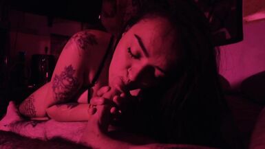 Horny Neighbor Lets me Tie her up - 7 image
