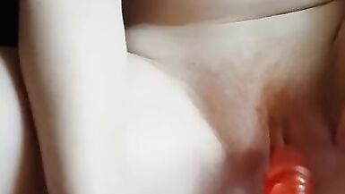 Redhead Milf Vibrator Cumpilation - 10 image