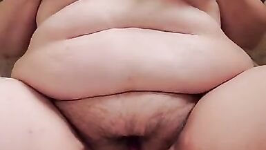 Chubby MILF Hiding in Bathroom with Dildo - 13 image