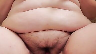 Chubby MILF Hiding in Bathroom with Dildo - 7 image