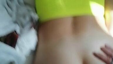 Lousy amateur wife fucked in both holes with no condom