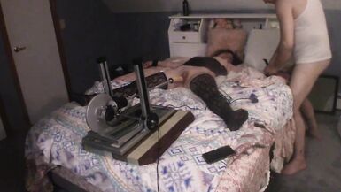 HAZED SORORITY SISTER GETS RESTRAINED MEETS THE FUCK MACHINE - 10 image