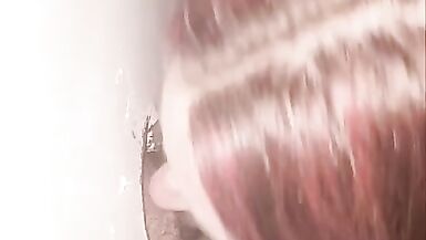 Mrs Grey Visits a Gloryhole again and Earns a Cumshot!! - 9 image