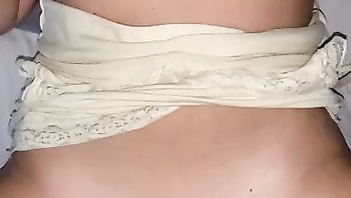 Fucked My Milf Wife Cum On Pussy - 2 image