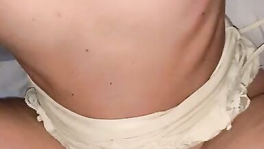 Fucked My Milf Wife Cum On Pussy - 4 image