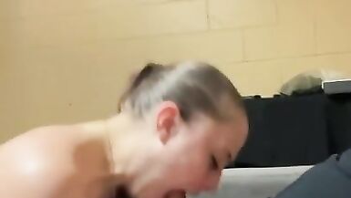 Went Home with this Guy from the Bar, Shoved his BBC Deep in my Throat and got Face Fucked - 14 image