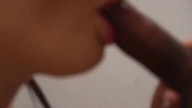Close up Blowjob with Beautiful Cum Dripping - 6 image