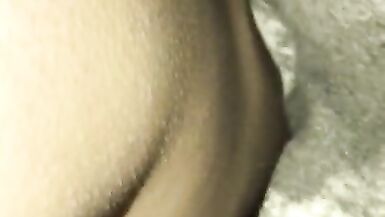 Rub my Wet Dick on Amateur Milf Ass and Panty - 2 image