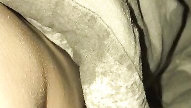 Rub my Wet Dick on Amateur Milf Ass and Panty - 5 image