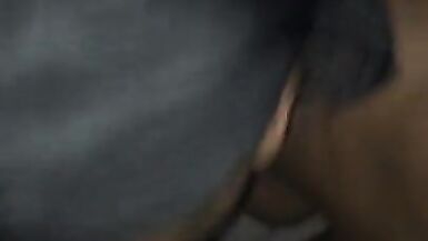 MILF de ébano chupando pau preto - 13 image