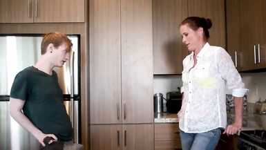 Yummy and Horny Stepmom Lends Her Stepson a Helping Hand - 15 image
