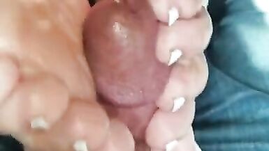 浓密的拉丁裔妈妈逆向足交 - 15 image