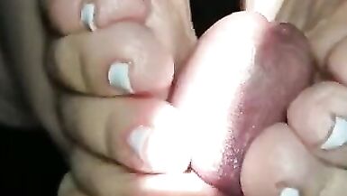 Maman latina épaisse, branlette inversée