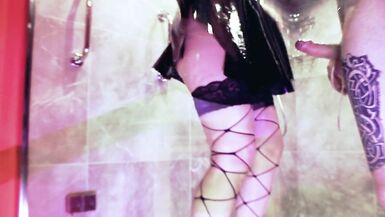 Eva Latex in Mask Suck Big Horny Dick Fetish MILF Hard Fuck Pussy Sperm Butt Gonzo Kink Vinyl Mature - 11 image