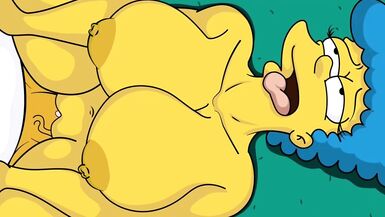 |THE SIMPSONS| HOMER CAME HOME LATE AND FUCKED MARGE - 10 image