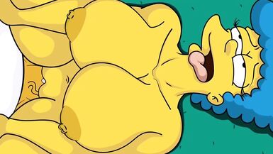 |THE SIMPSONS| HOMER CAME HOME LATE AND FUCKED MARGE - 11 image