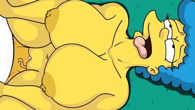 |THE SIMPSONS| HOMER CAME HOME LATE AND FUCKED MARGE - 15 image