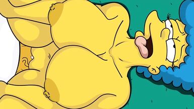 |THE SIMPSONS| HOMER CAME HOME LATE AND FUCKED MARGE - 3 image