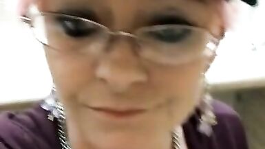 Follow me into the Women's Restroom