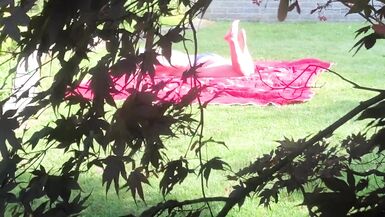 Neighbor Boy Spying on Curvy Mom next Door POV BJ MILF Rosie - 4 image