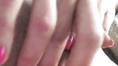 Pussy Close up of Hot MILF Playing with her Wet Pussy - 2 image