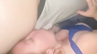 Sucking his Dick for the 3 Time in an Hour, Cum Slut - 12 image