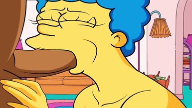 |THE SIMPSONS| MARGE SUCKS CARL'S DICK - 15 image