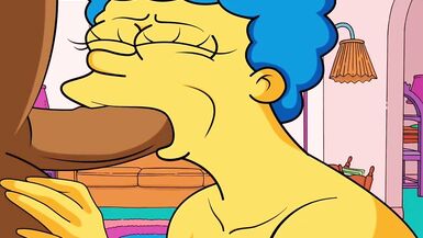 |THE SIMPSONS| MARGE SUCKS CARL'S DICK