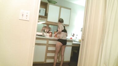 Good Housewife Cleans Kitchen - 9 image