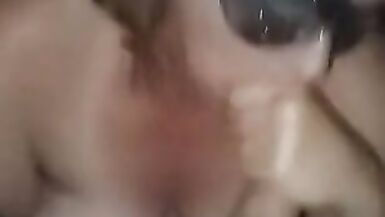 Amateur Wife BJ W/ Cum in Mouth - 11 image