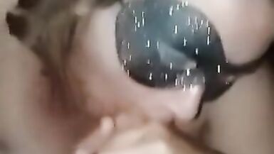 Amateur Wife BJ W/ Cum in Mouth - 4 image