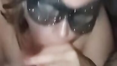 Amateur Wife BJ W/ Cum in Mouth - 7 image