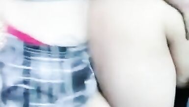 Stranger Fuck my Pregnant Wife Doggy in our Car - 13 image