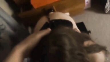 Hot Milf Wife Cuckold Spittoast Fantasy With Dildo And Hubby - 11 image