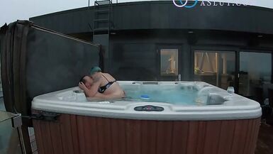 EATING MY HUSBANDS ASSHOLE FOR THE FIRST TIME IN THE HOT TUB - 12 image