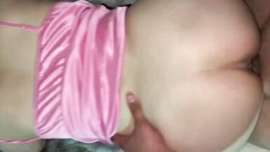 Big Ass Chinese Wife in her Nightgown - 15 image