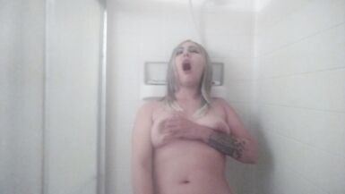 Naughty MILF has Shower Orgasm - 11 image