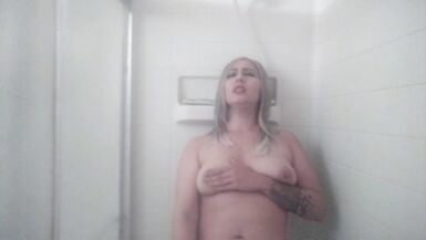 Naughty MILF has Shower Orgasm - 14 image